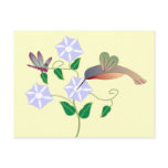Hummingbird & Dragonfly Postcard
