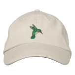 Hummingbird embroidered hats