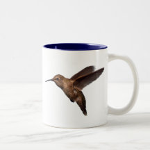 Hummingbird in Flight Mug