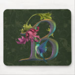Hummingbird Monogram B mousepads
