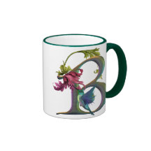 Hummingbird Monogram B Mug
