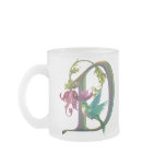 Hummingbird Monogram D mugs