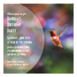 Hummingbird Party Invitations