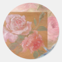 hummingbird-roses stickers