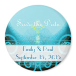 Hummingbird Save the Date Magnet