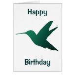 Hummingbird Silhouette Greeting Card