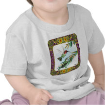 Hummingbirds and Flowers #4 Shirt