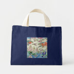 Hummingbirds and flowers stained glass WOW Tote Bags