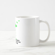 Humorous chicken abduction mugs