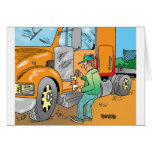 HUMOROUS TRUCKER CARTOON GIFTS cards