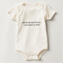 humourous baby shirt