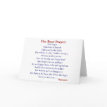 Humourous Beer T-shirts & Gifts, The Beer Prayer! cards