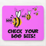 Humourous breast cancer awareness mousepads