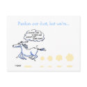 Humourous Business Moving Announcement Postcard