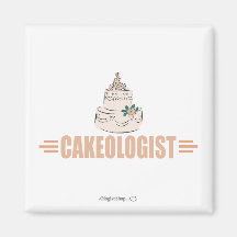 Humourous Cake Decorating Magnets