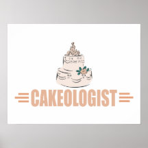 Humourous Cake Decorating Posters