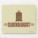 Humourous Clock Collecting mousepads