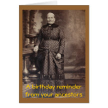 Humourous Family Tree Birthday Card