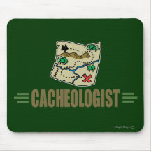 Humourous Geocaching Mouse Mats
