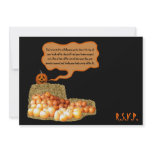 Humourous Halloween invitations