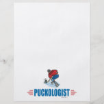 Humourous Ice Hockey Flyer Design
