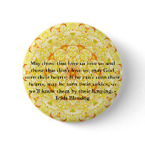 Humourous Irish Blessing from IRELAND Pin