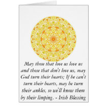 Humourous Irish Blessing from IRELAND Cards