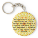 Humourous Irish Blessing from IRELAND keychains