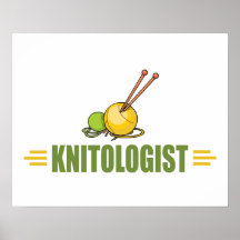 Humourous Knitting Posters