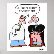 Humourous Law Office Poster