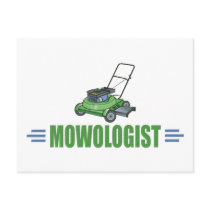Humourous Lawn Mowing