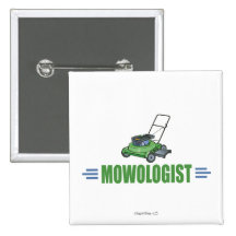 Humourous Lawn Mowing Button