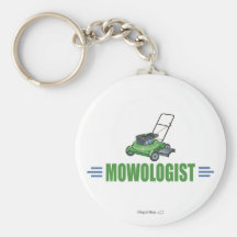 Humourous Lawn Mowing Key Chains