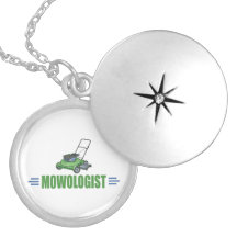 Humourous Lawn Mowing Locket