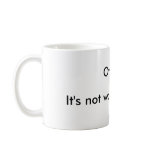 Humourous office mug