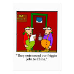 Humourous Profile Card business cards