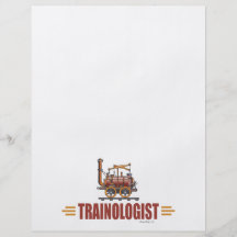 Humourous Railroad Train Flyer