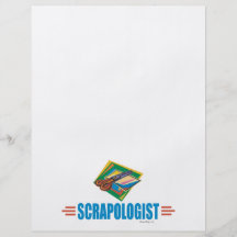 Humourous Scrapbooking Flyer Design