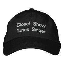 Humourous Show Tunes Embroidered Hat
