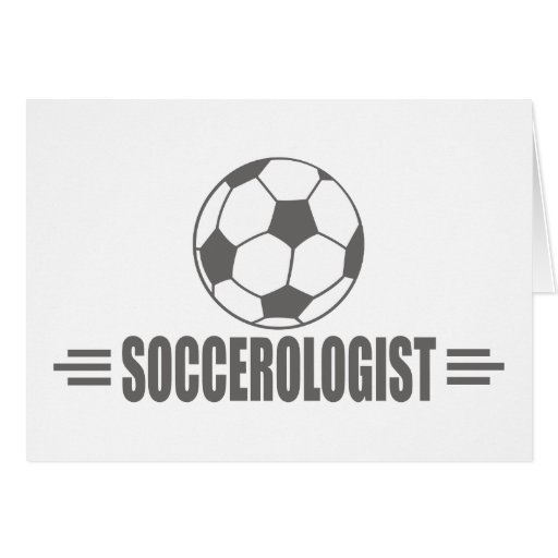 Humourous Soccer Greeting Card