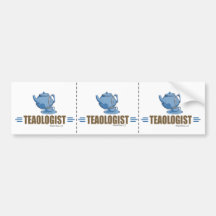 Humourous Tea Bumper Sticker
