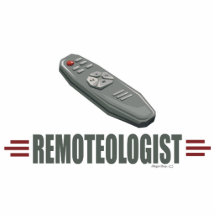 Humourous Television Remote Control Photo Cut Outs