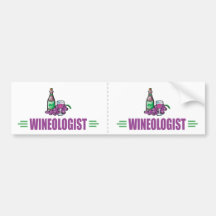 Humourous Wine Bumper Stickers