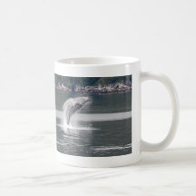 humpback breach coffee mugs