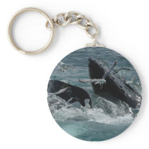 Humpback Whale Keychain