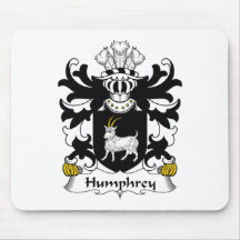 Humphrey Family Crest Mouse Mat
