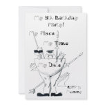 Humpty Dumpty  Birthday Party Invitation