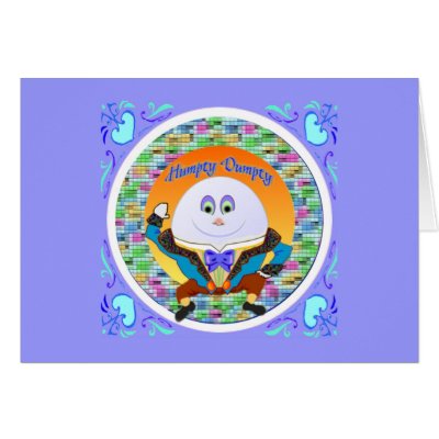 Humpty Dumpty Cards by Castleinc