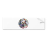 Humpty Dumpty Gets Loud in Wonderland bumper stickers