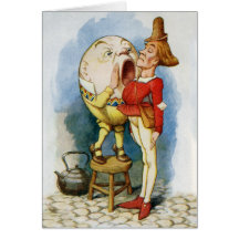 Humpty Dumpty Gets Loud in Wonderland Cards